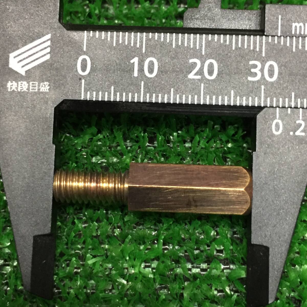 Walbro　アクセルワイヤーアジャスター　20ｍｍ　スロットルワイヤー調整　真鍮　刈払機　共立　ゼノア　新ダイワ　ワルボロ