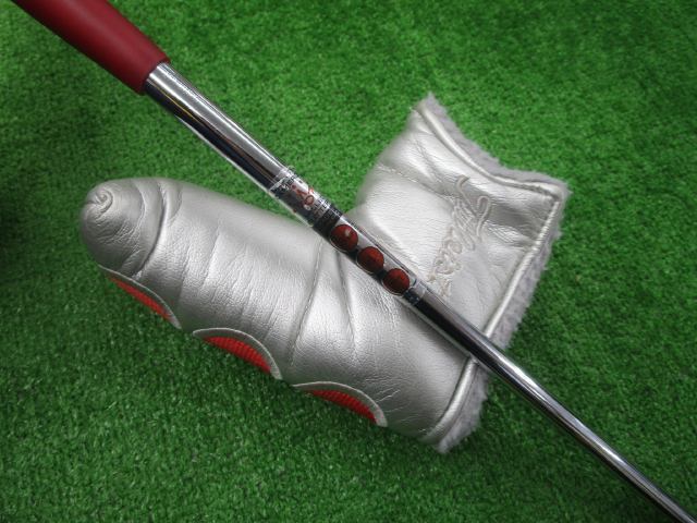 GK古城■ 346 タイトリスト スタジオセレクトニューポート★オリジナルスチール[33インチ] ★ヘッドカバー有★中古パター★