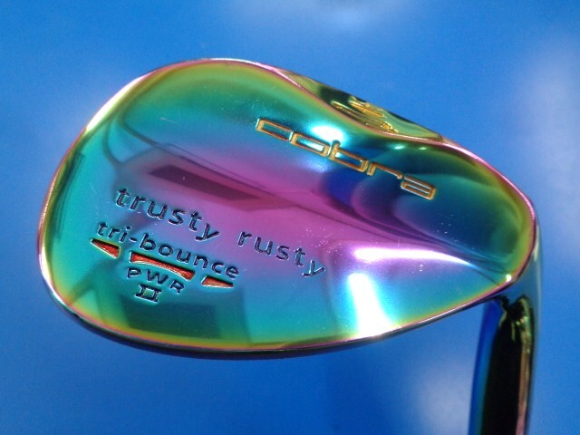 GK豊田▼ 567 【美品】コブラ★trusty rusty 2012 レインボーIP加工★N.S.PRO MODUS3 WEDGE 115★WEDGE★51度★ウェッジ★_画像1