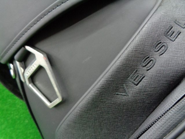GK豊田▼ 292 【美品】【中古】VESSEL■APX スタッフキャディバック■カートキャディバッグ■ブラック■オススメ?