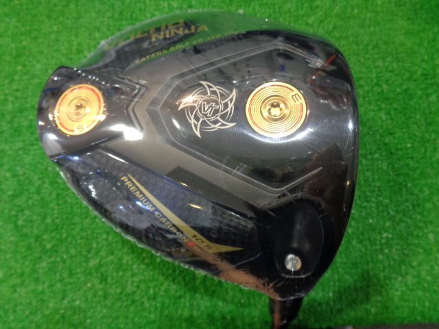 GK石川橋●新品723 【超高反発】 カタナゴルフ◆VOLTIO NINJA PREMIUM CARBON II Hi◆TOUR AD VG-02◆R◆10.5゜◆ボルティオ◆_画像1