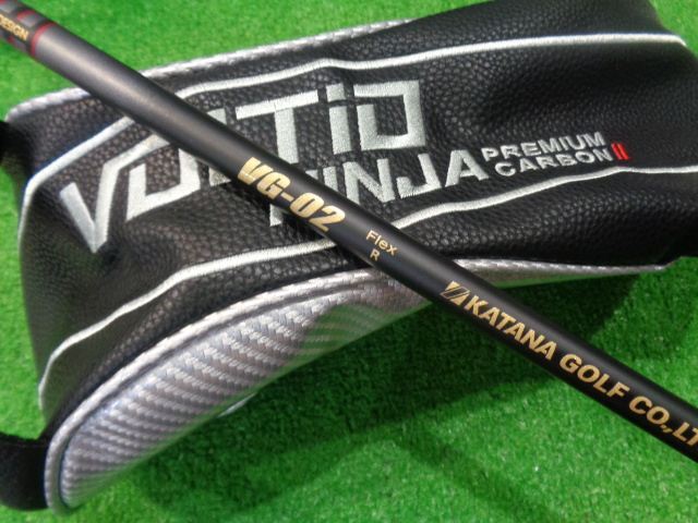 GK石川橋●新品723 【超高反発】 カタナゴルフ◆VOLTIO NINJA PREMIUM CARBON II Hi◆TOUR AD VG-02◆R◆10.5゜◆ボルティオ◆_画像3