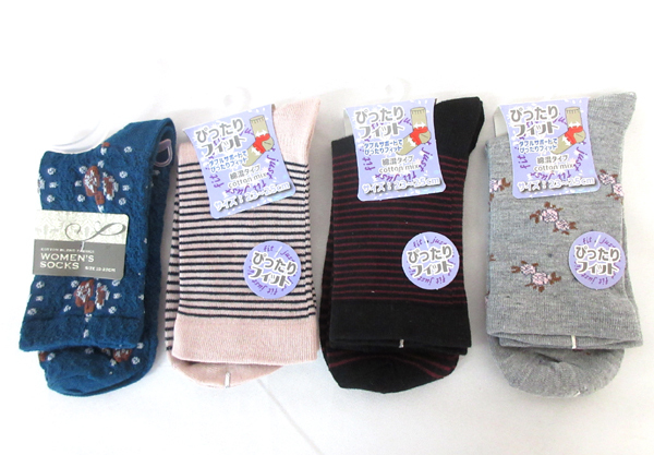 送料300円(稅込)■kz069■レディース クルーソックス 23-25cm 多種 30點(diǎn)【シンオク】