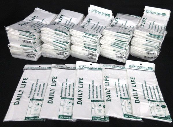 送料300円(稅込)■em676■持ち手付レジ袋 ロゴ入り ショッピングバッグ 40號 計2400枚【シンオク】