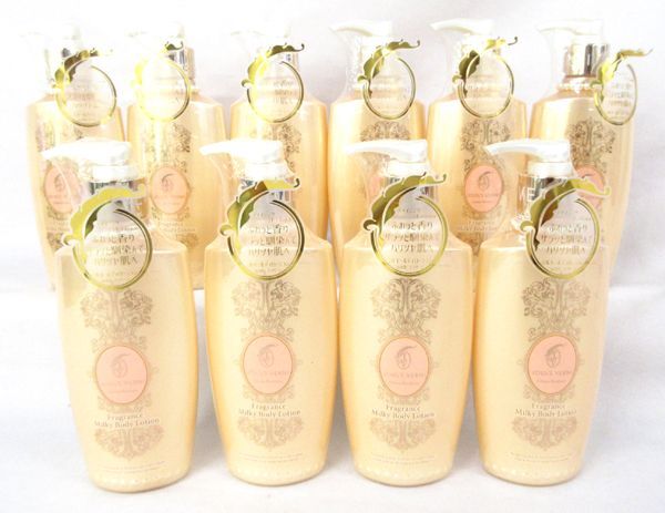 送料300円(稅込)■ka027■ジュールベルニ ミルキーボディローション withマッサージ(220ml) 10點(diǎn)【シンオク】