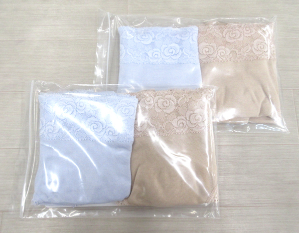 送料185円■tc062■▼レディース きもちeショーツ 2色セット 2點(diǎn)【シンオク】【クリックポスト発送】