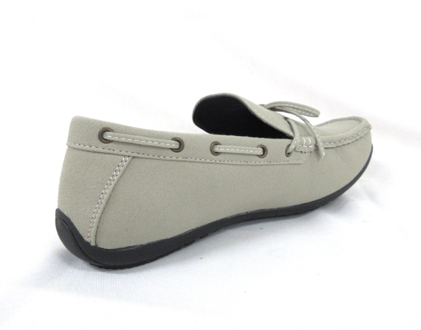 送料300円(稅込)■yb347■メンズ ビバリーヒルズ?ポロクラブ ドライビングシューズ 27cm グレー【シンオク】