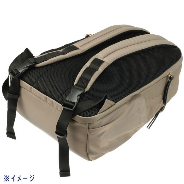 送料300円(稅込)■yv166■メゾンヴェール はっ水ナイロン 軽量多収納バックパック ブラック 8690円相當(dāng)【シンオク】
