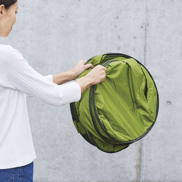 送料300円(稅込)■xp090■ワンタッチでパッと開(kāi)く コンパクトで簡(jiǎn)単組み立て 緊急トイレテント 5280円相當(dāng)【シンオク】