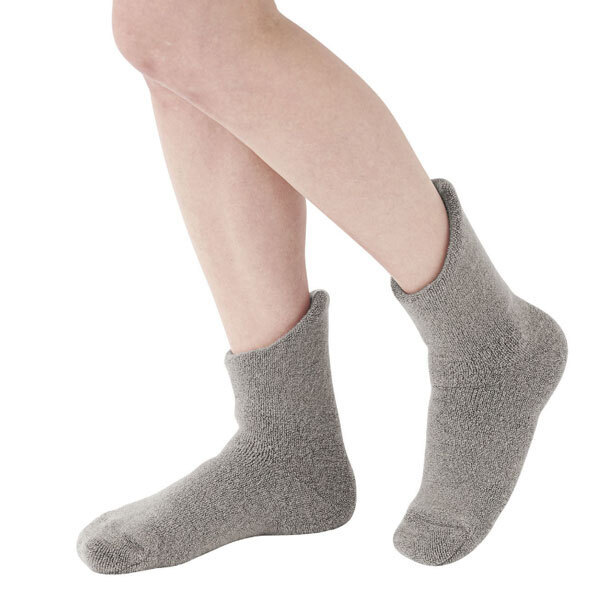 送料300円(稅込)■xp402■備長(zhǎng)炭ホームソックス 足首ロング 日本制 3種 4點(diǎn)【シンオク】