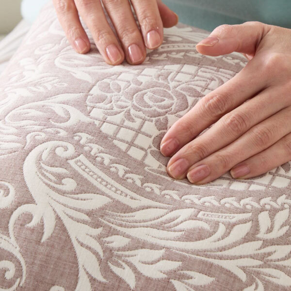 送料300円(稅込)■xp127■スワトウ刺しゅう協(xié)會(huì)認(rèn)定 ジャガード織 デザインクッション 2個(gè)セット 9980円相當(dāng)【シンオク】