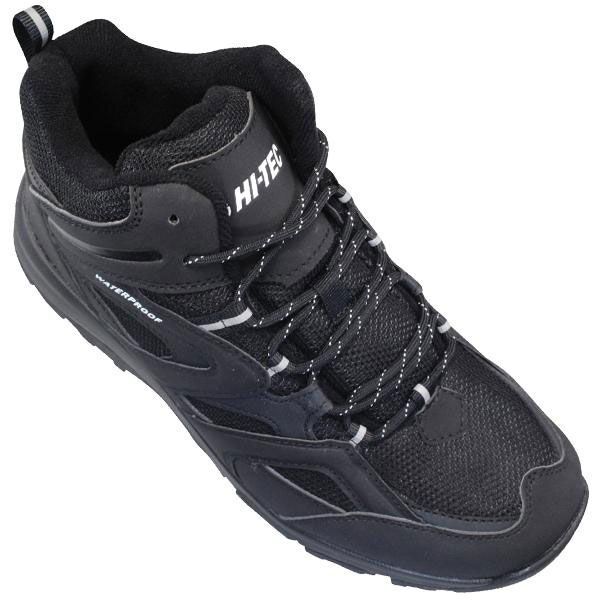 送料300円(稅込)■at343■箱付 メンズ HI-TEC トレッキングシューズ ロックネス WP(HT-HKU29W) 25cm【シンオク】