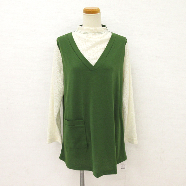 送料185円■kz128■▼レディース GAVI DI GAVI 長袖カットソー 9F號 12980円相當(dāng)【シンオク】【クリックポスト発送】