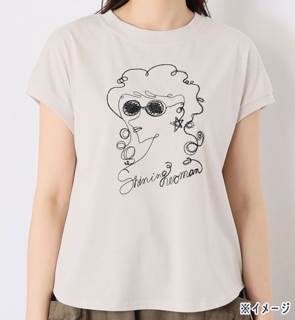 送料185円■ns339■▼ラヴィーコンフォート ステッチ刺しゅう プルオーバー 15號 7980円相當【シンオク】【クリックポスト発送】