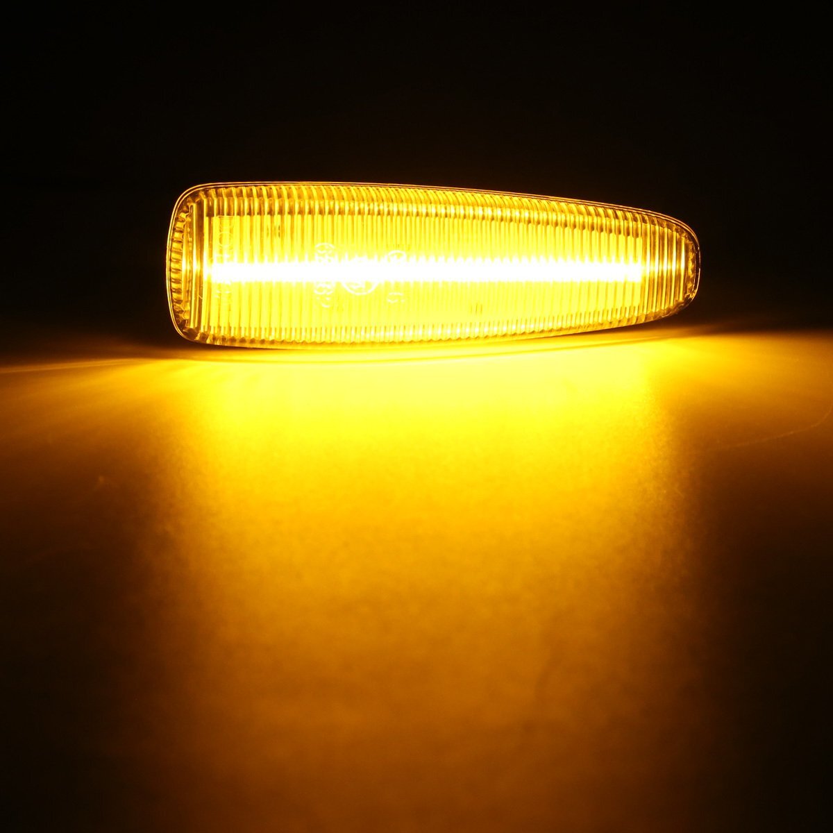 LED サイドマーカー ウインカー スモーク ekワゴン B11W ekスペース B11A アウトランダー CW系 パジェロ V98 V93 V83 V88 V97 V87 F-544
