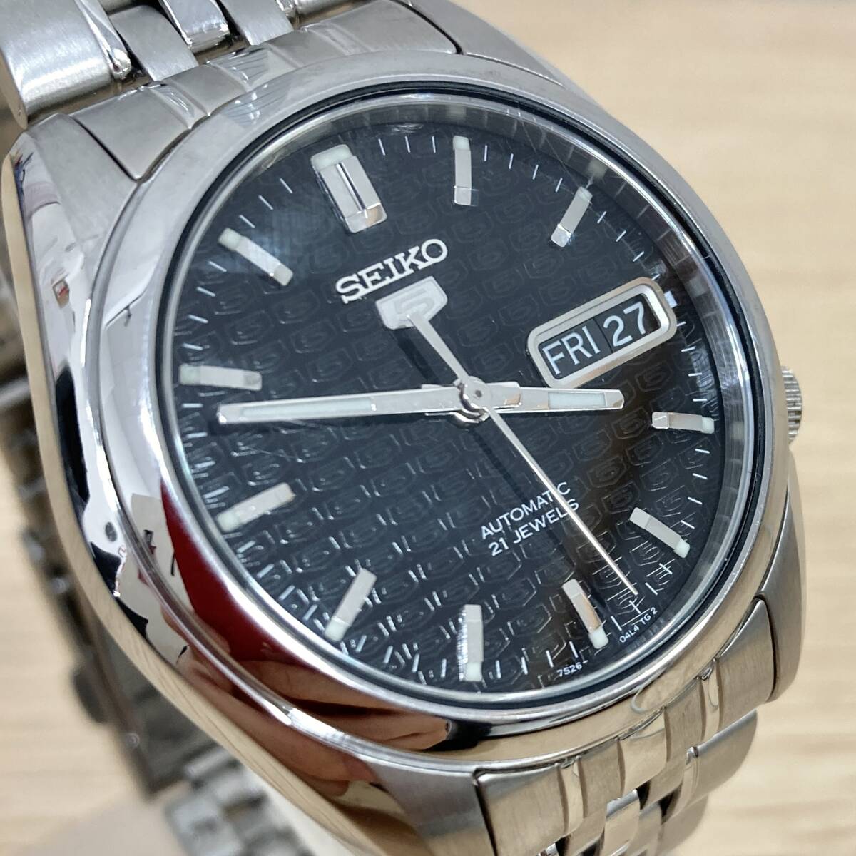 【再入荷!】 稼働 / 21石 自動巻き 7S26-01V0 セイコー5 セイコー SEIKO その他
