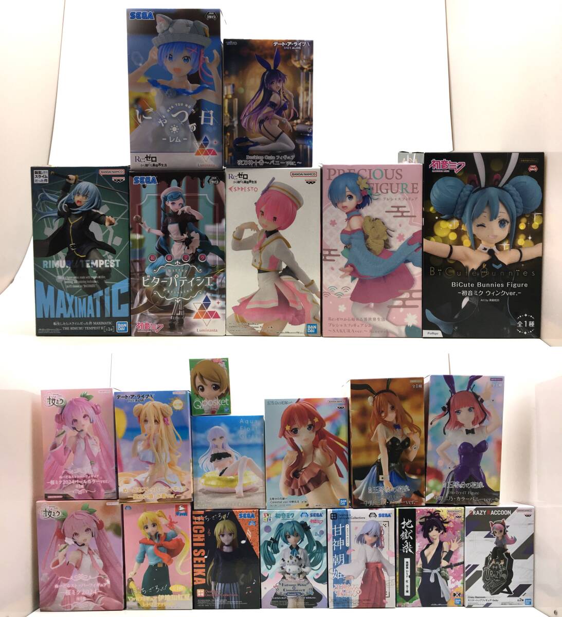 リゼロ レム フィギュア6個 中古&箱なし｜Yahoo!フリマ（旧
