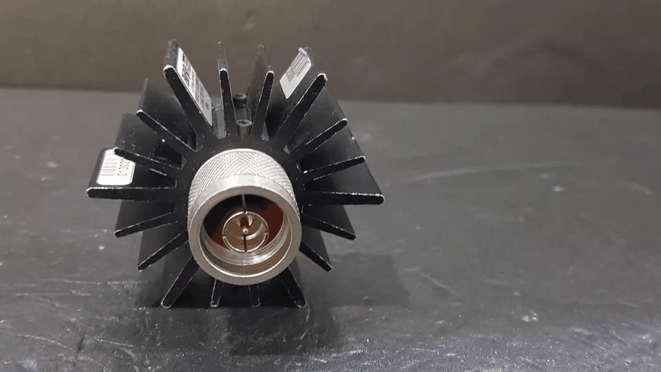 [NBC] Bird 10-A-MFN-20 アッテネータ 20db, 50 Ohm, 10W, DC～4.0GHz Attenuator (中古 0291/ 0644)