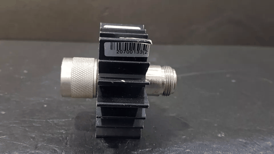 [NBC] Bird 10-A-MFN-20 アッテネータ 20db, 50 Ohm, 10W, DC～4.0GHz Attenuator (中古 0291/ 0644)