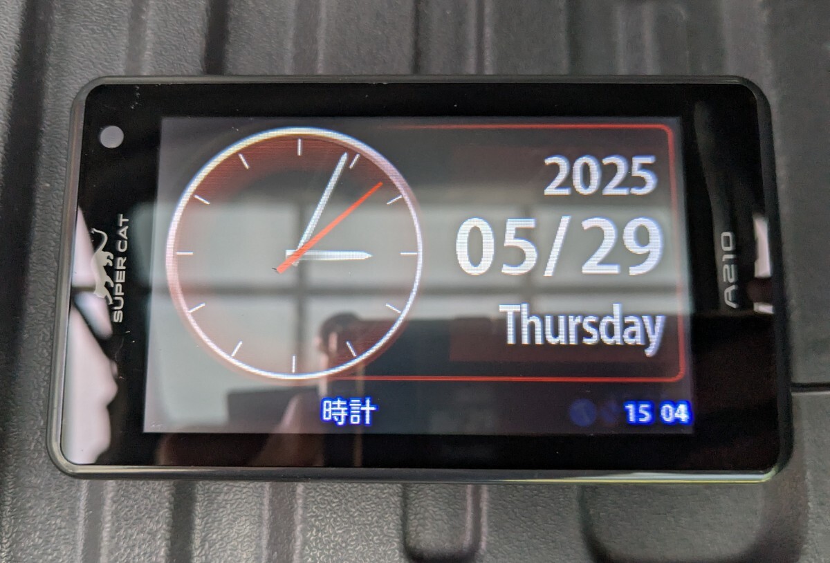 ユピテル yupiteru レーダー レーダー探知機　GPSレーダー探知機 スーパーキャット A210 obd2 GPS メーター フルマップ オービス 