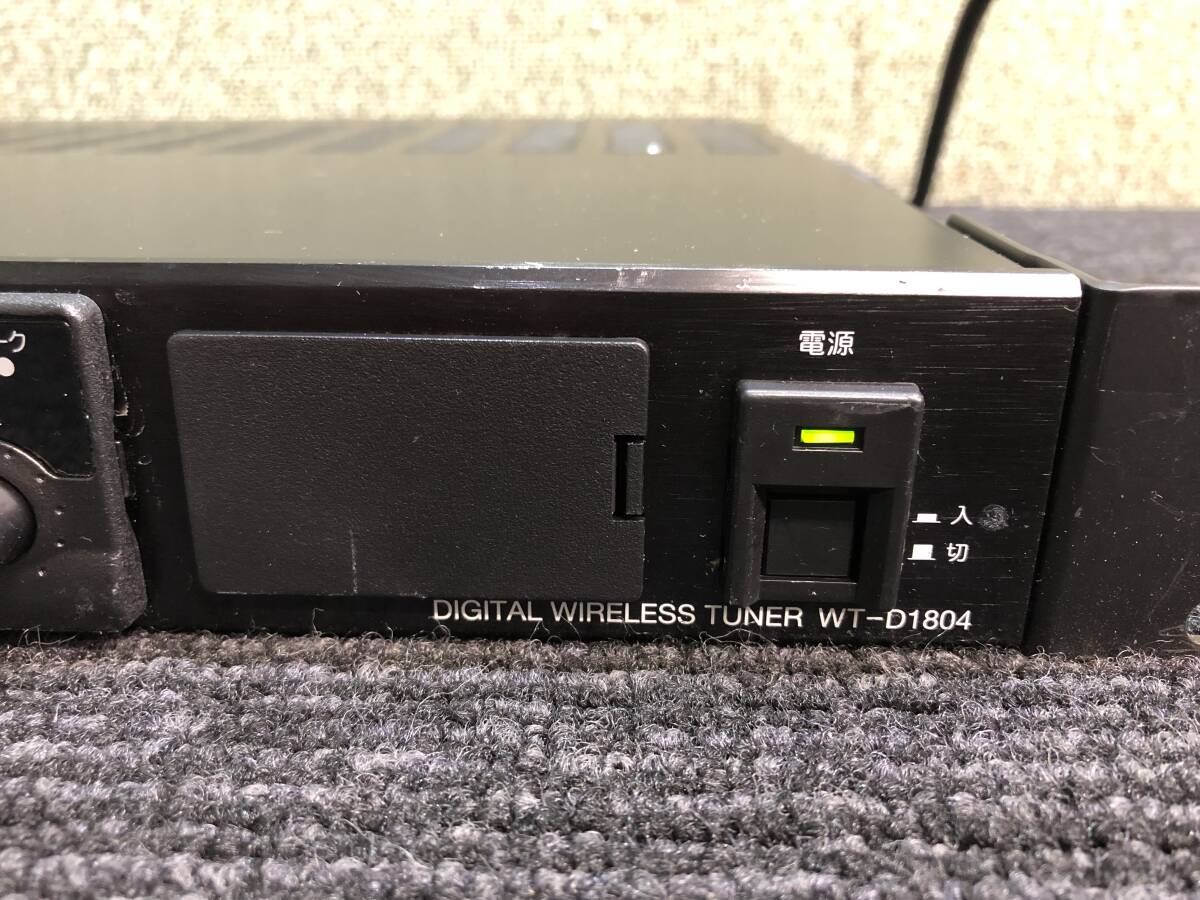 16?TOA　WT-D1804　トーア　デジタルワイヤレスチューナー　通電OK　動作未確認(rèn)　寫真追加有り
