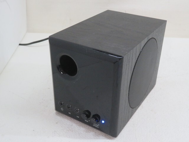■SANWA SUPPLY MM-SPWD3BK 木制 サブウーハー サンワサプライ サブウーファー USED 17559■！！