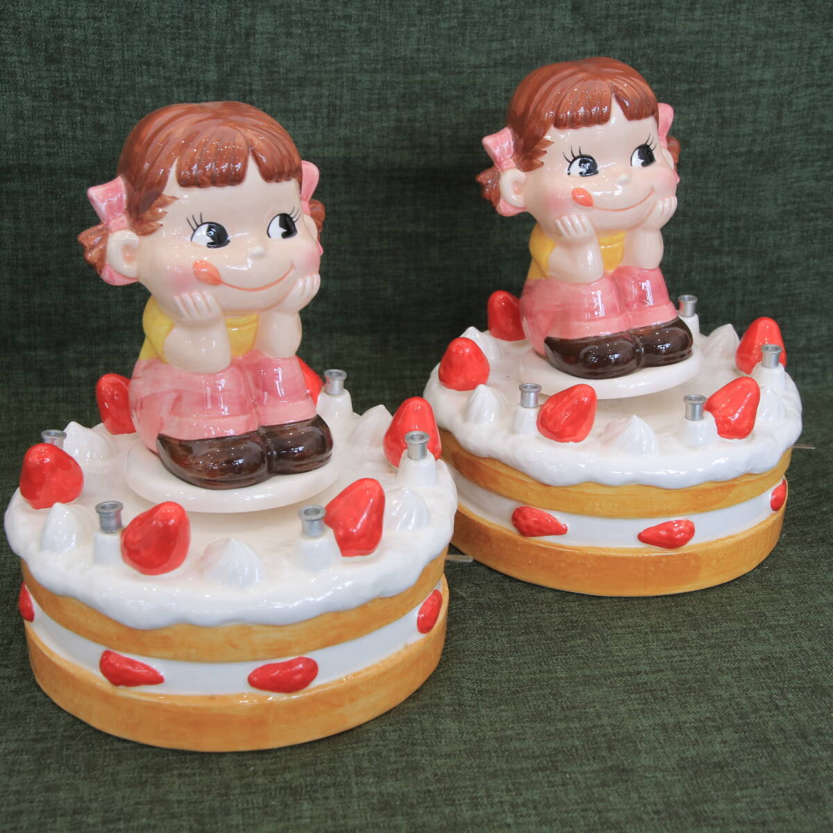 あ//Q0035 【非売品】 不二家ペコちゃん オルゴールバースデー