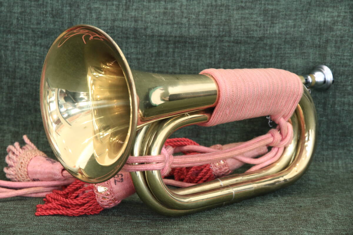あ//M0234 管楽器 HOLST ホルスト ラッパ 信号ラッパ 口径12.5cm