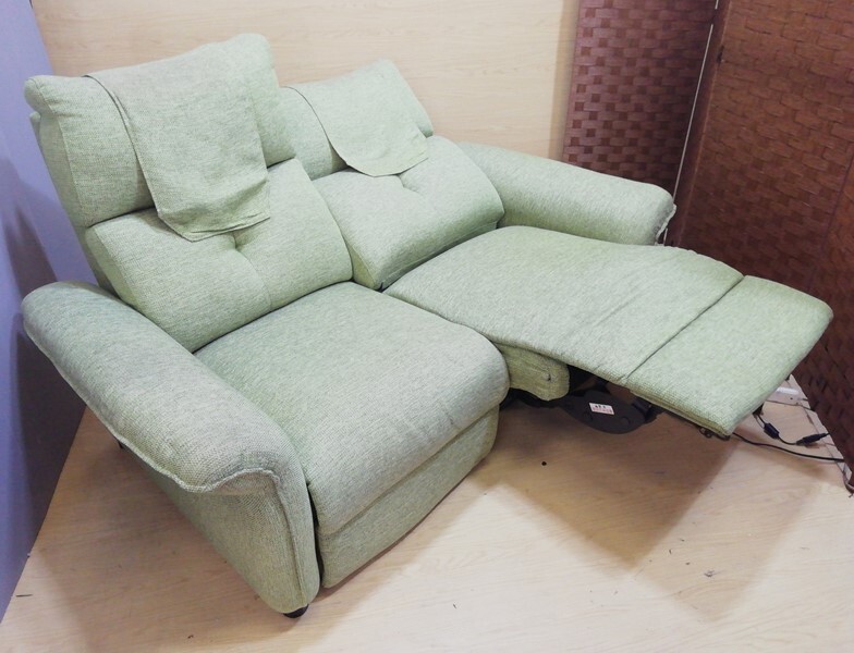あ//つH5302 NITORI ニトリ　2人掛　リクライニングソファー　家具　