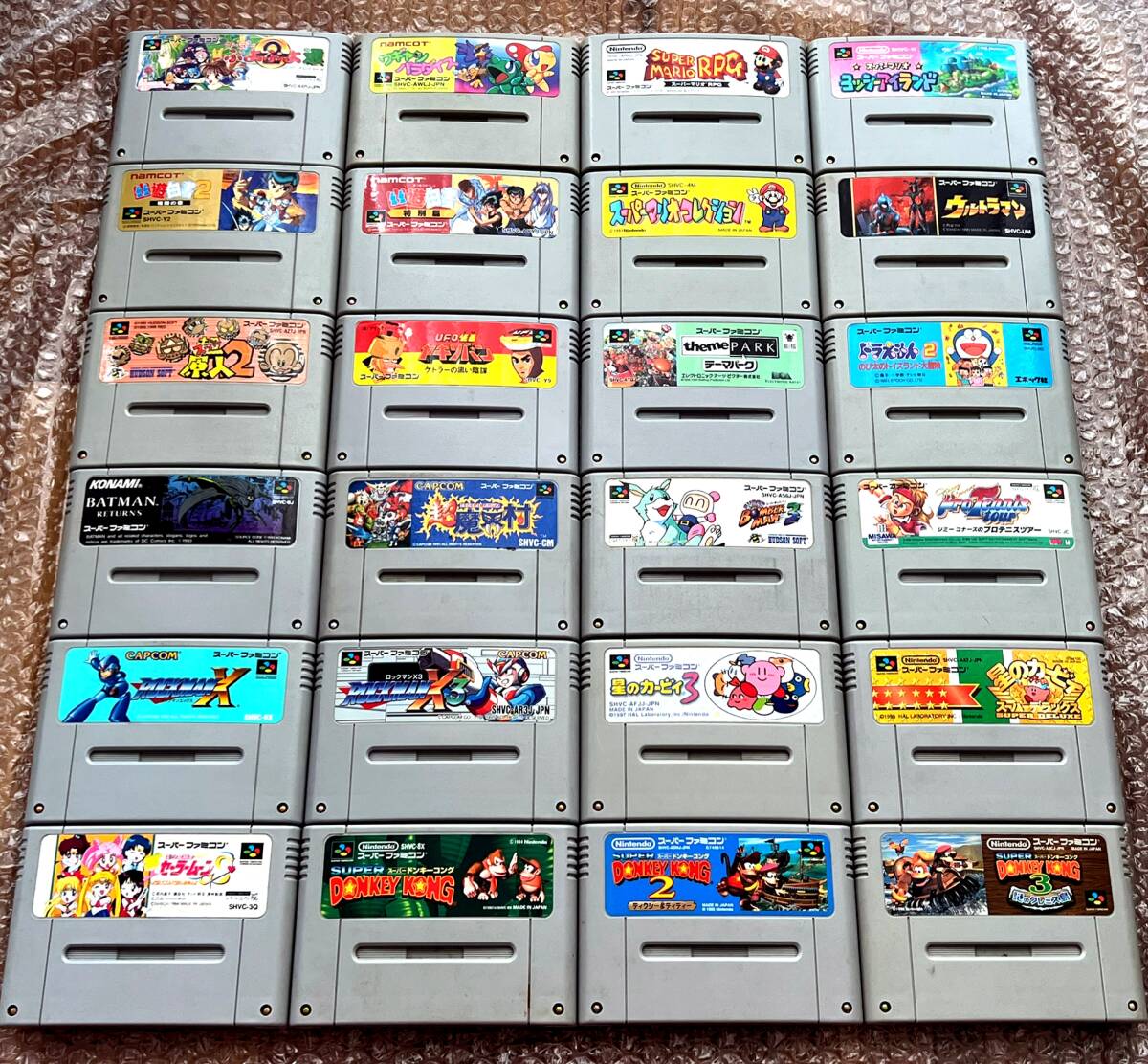 最低価格の SFC スーパーファミコン ロックマンX・X3・超魔界村・バットマン その他