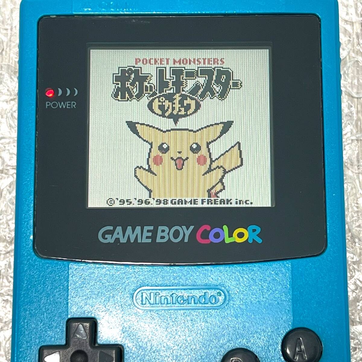 準美品・動作確認済み〉GB GBC ゲームボーイカラー 本体 ブルー