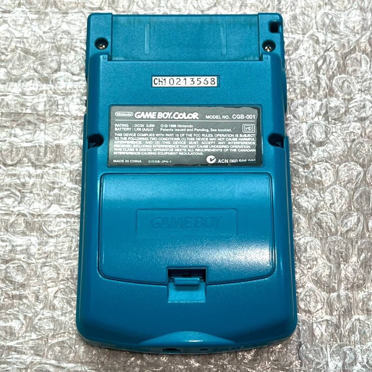 ゲームボーイカラー ブルー CGB-001 中古 任天堂 Nintendo