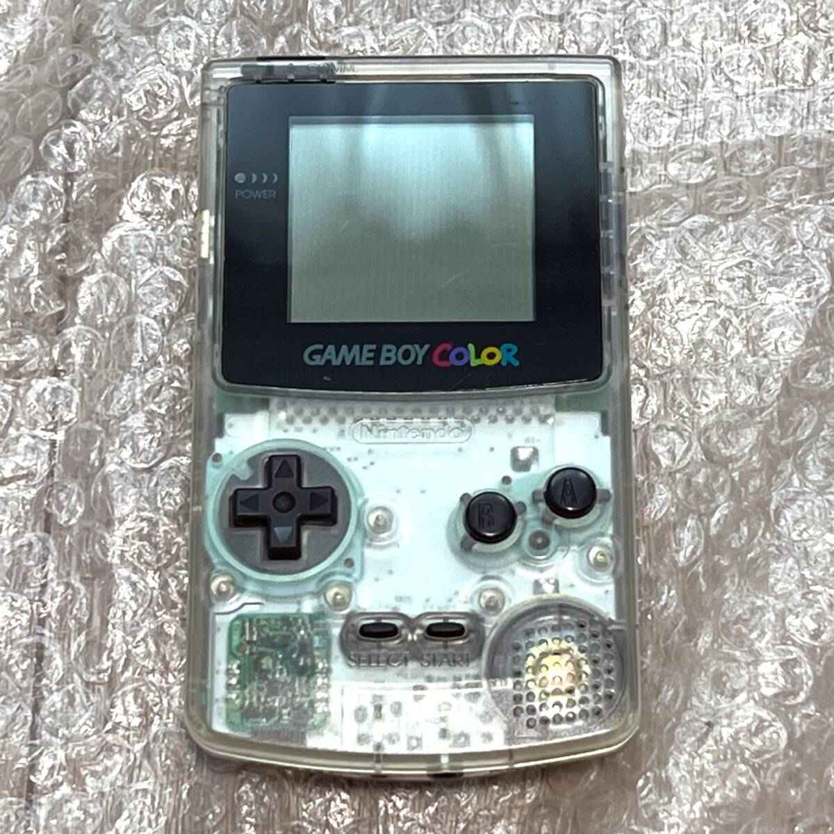 動作品】箱付ゲームボーイカラー 本体ブルー（CGB-001）動作確認