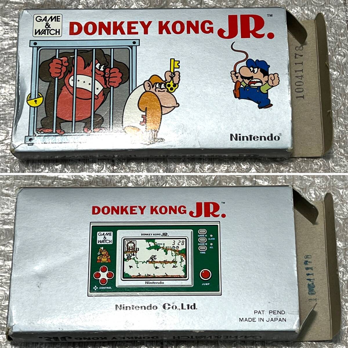 動作確認済み】任天堂 ゲームウォッチ ドンキーコングJR ジュニア