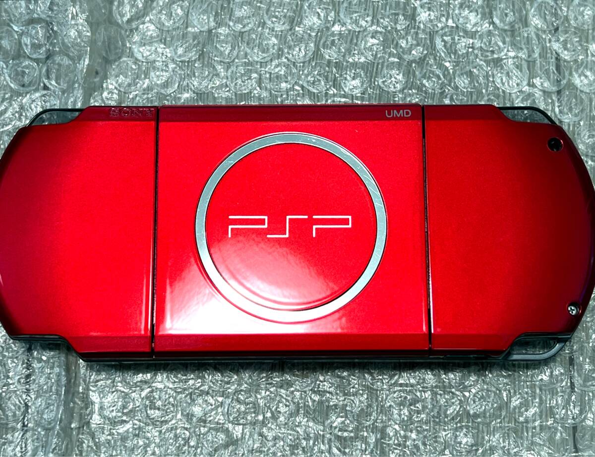 美品 動作良好 PSP3000 ラディアントレッド SONY ソニー