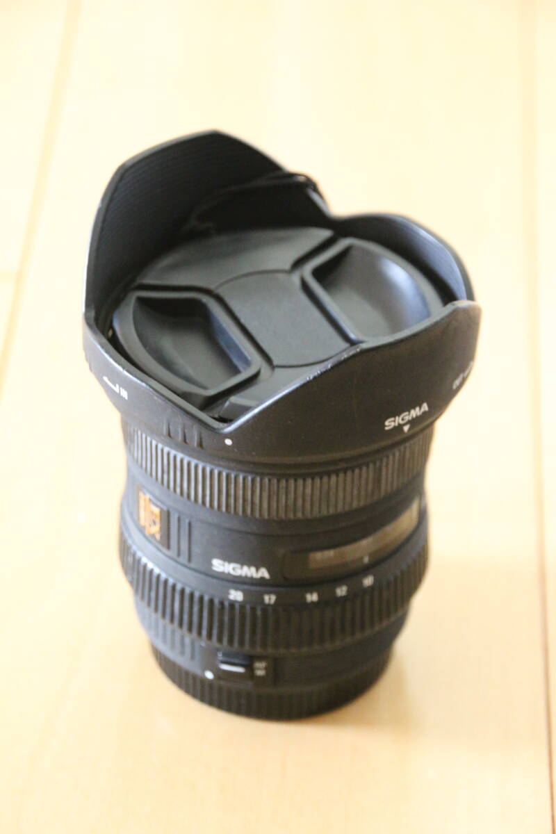 シグマ(SIGMA) 10-20mm F4-5.6 EX DC HSM (キヤノンEF用)　ジャンク品