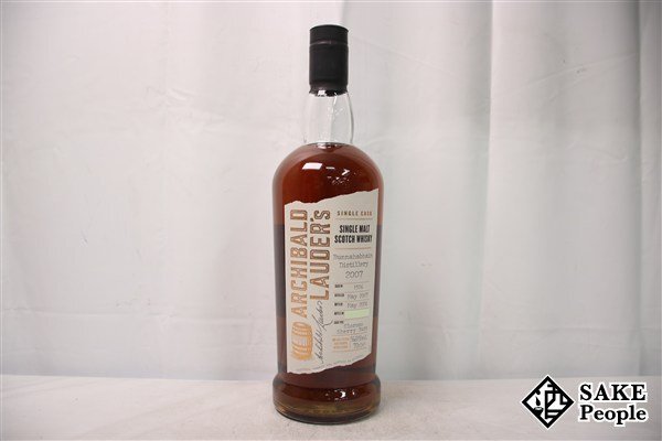 ◇注目! アーチボルド・ローダーズ ブナハーブン 2007-2024 オロロソ シェリーバット 700ml 56.68% スコッチ