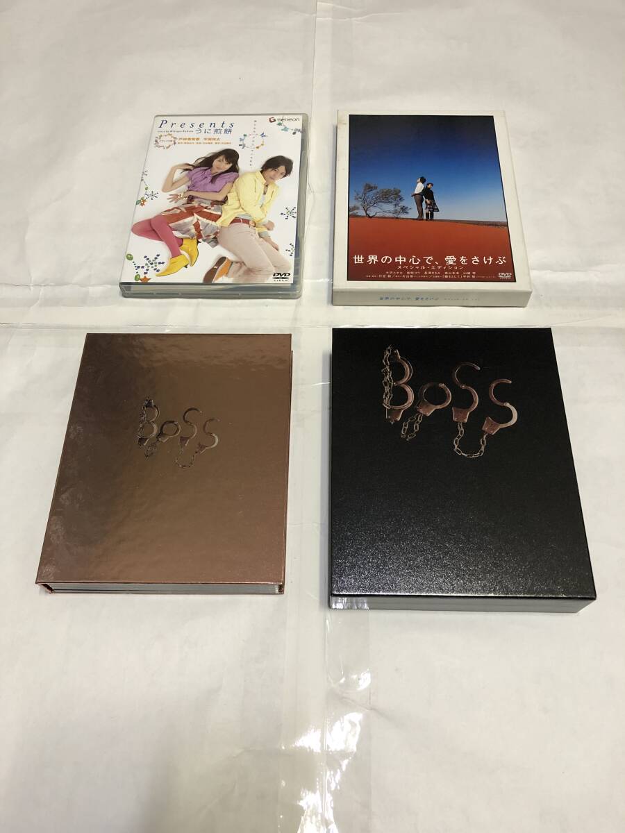 天海祐希＆戸田恵梨香 出演ドラマ＆映畫(huà)セット出品「BOSS Blu-ray BOX(4枚組)」他(全作品國(guó)內(nèi)正規(guī)品セル版) 中古