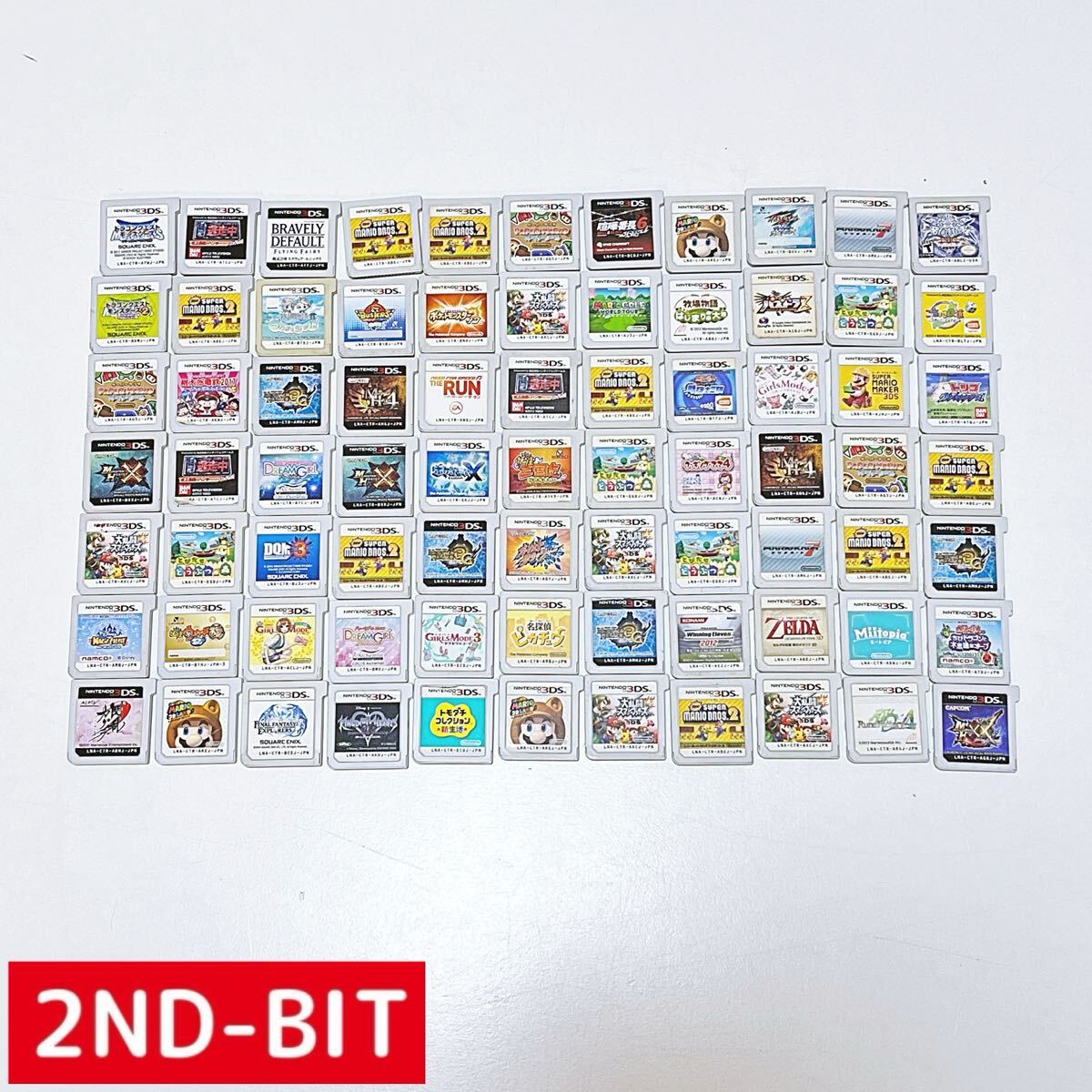 人気絶頂 3DS ソフト ジャンク(ニンテンドー3DS専用 77本セットまとめ その他