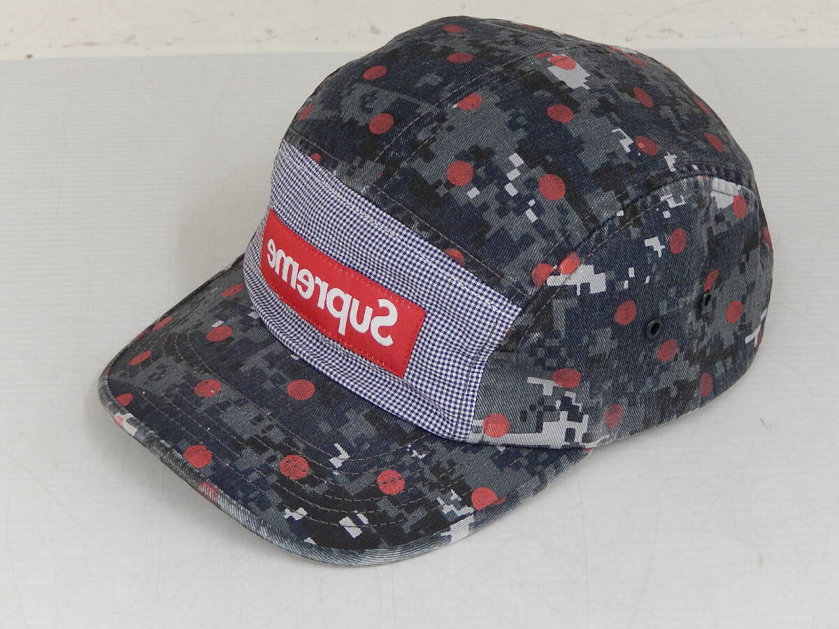シュプリーム × コムデギャルソン Cap ボックスロゴ キャンプキャップ Yahoo!オークション - Supreme COMME des GARCONS SHIRT 13SS