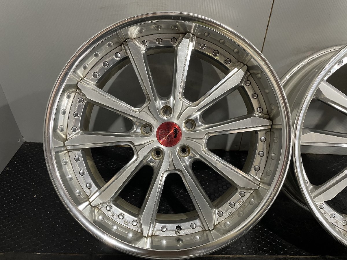 SUPER STAR LEONHARDIRITT Jager スーパースター レオンハルト イェーガー 20インチ 4本 9J5HPCD114.3+33/+19 アルファード等 (MHZ205)_画像2
