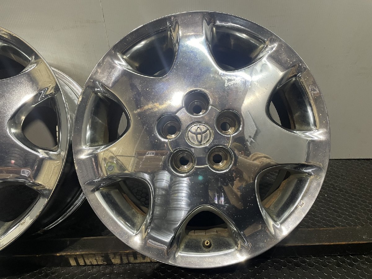 TOYOTA Toyota 30 серия Celsior оригинальный OP колесо 17 дюймовый 4шт.@7.5J5HPCD114.3+45 Crown тоже (MHZ722)