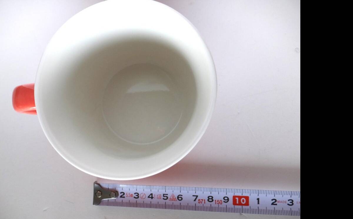 《送料660~》新品・未使用★LOGOS カラフルマグ 250ml ★ピンクホワイト マグカップ★ロゴス 非売品 _画像4