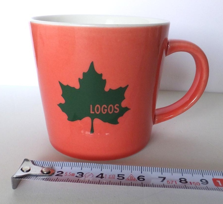 《送料660~》新品・未使用★LOGOS カラフルマグ 250ml ★ピンクホワイト マグカップ★ロゴス 非売品 _画像2