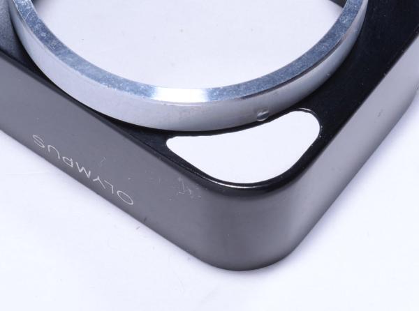 [5Y]OLYMPUS Lens Hood ( 35-SⅡ др. ) внутренний диаметр примерно 45 мм, фильтр диаметр 43 мм. царапина потертость tekali покраска .. канава ke смещение 