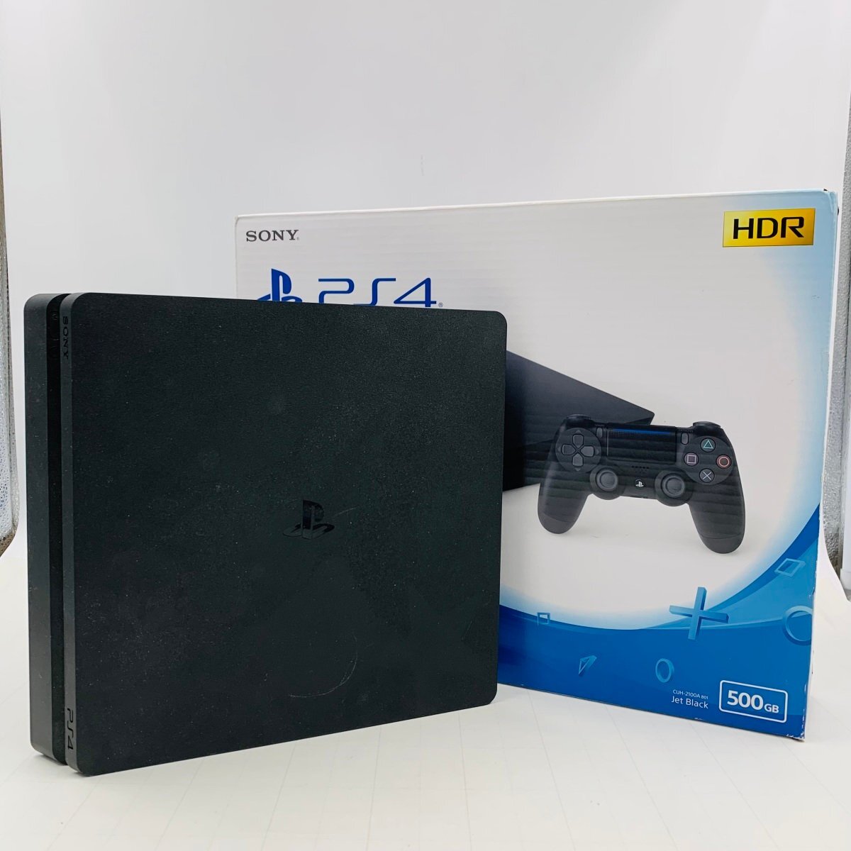 人気満点 中古難あり PS4 ジェット・ブラック(PS4 CUH-2100A PlayStation4 PS4本体