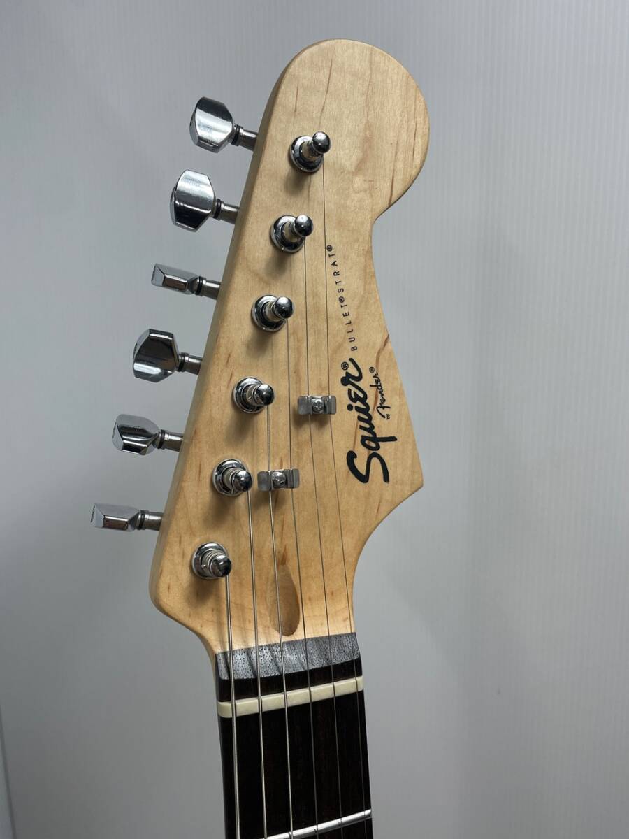 C274　スクワイヤー　SQUIER Bullet Strat　ストラトキャスター　エレキギター　by Fender　中古美品　メンテナンス済み