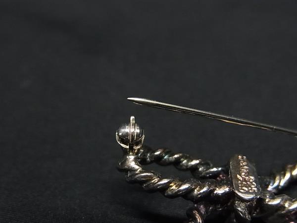 1円 TIFFANY＆Co ティファニー ツイストリボン SV925×18K 750 18