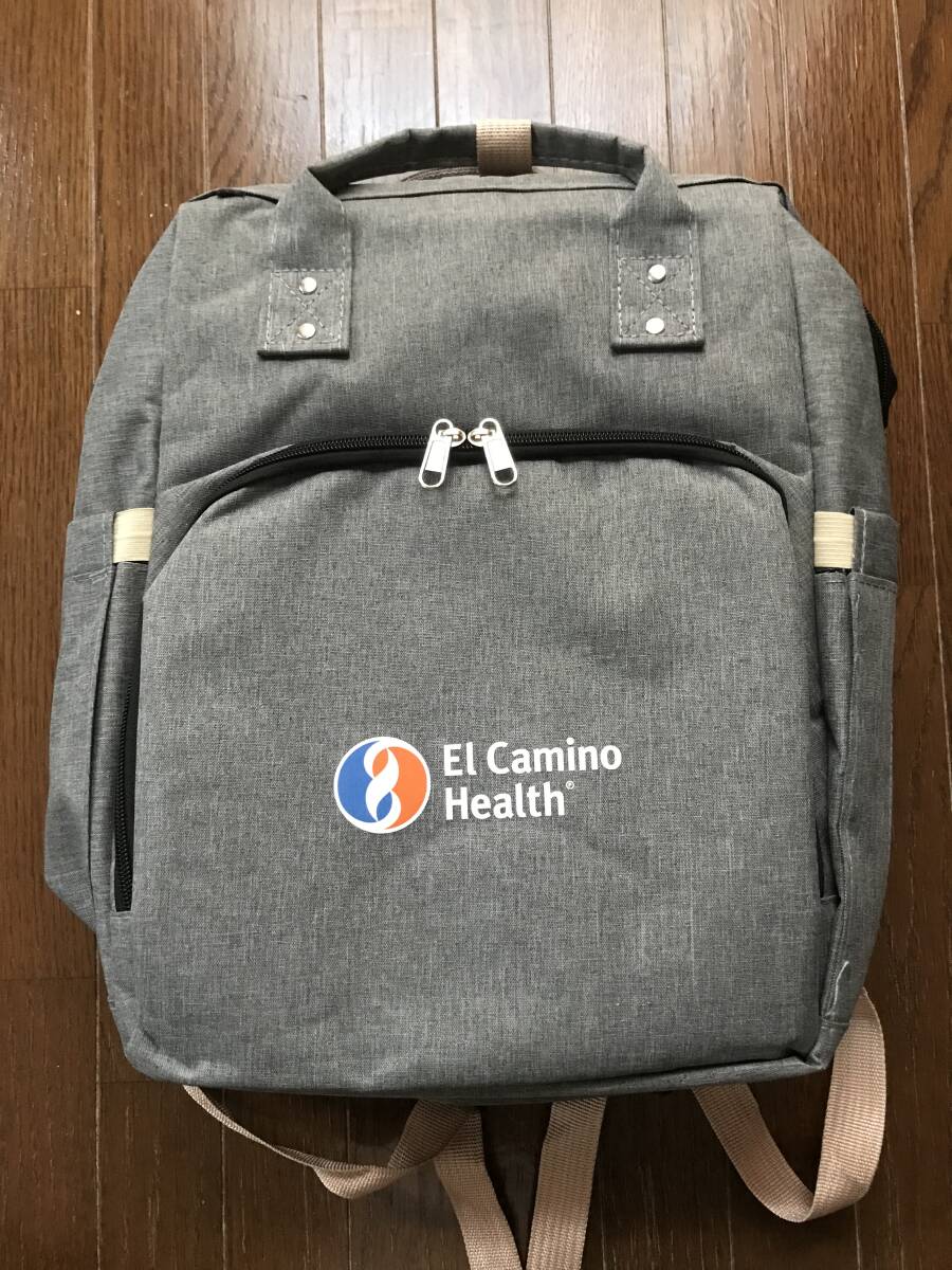 ☆乳児用ベッド付きバッグ El Camino Health エルカミーノ マザーズバッグ リュック 保溫保冷ポケット USBポート付 ベビー 赤ちゃん 行楽に