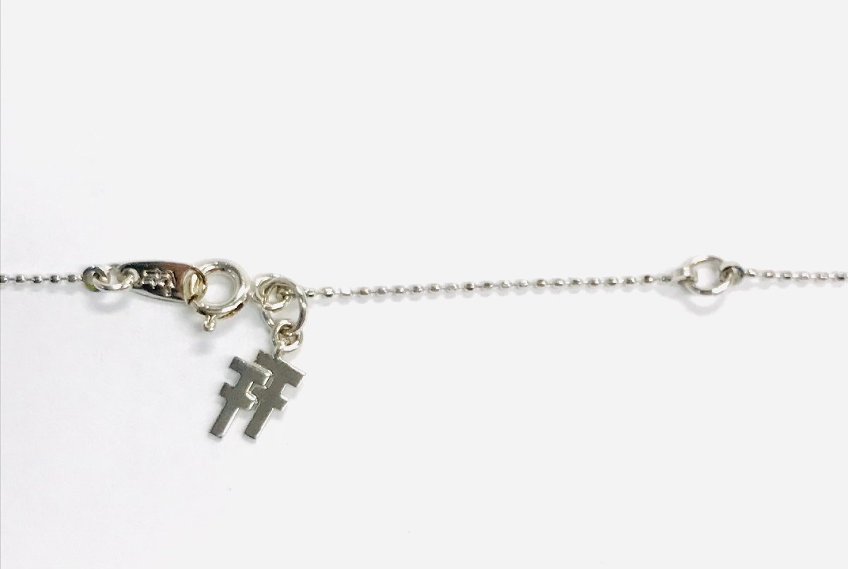 qoj.ZBU03　Folli Follie　フォリフォリ　K18　ゴールド　ダイヤモンド　クロスネックレス　D0.11ｃｔ　_画像7